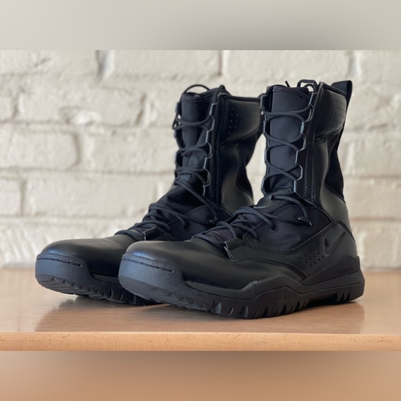 Nike SFB Special Field 2 8" Tactical Black Military Boots AO7507-001 Men Size 14 - Picture 5 of 10